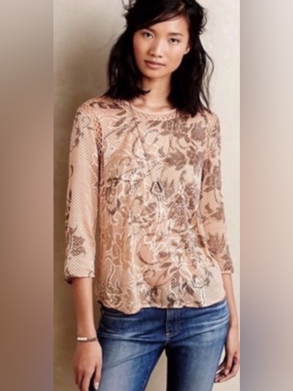 Anthropologie | Meadow Rue Blouse